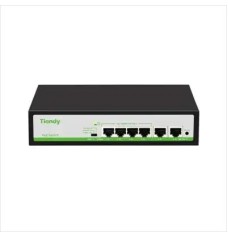 Tiandy TC-P3S06 4CH PoE Switch with Uplink Ports